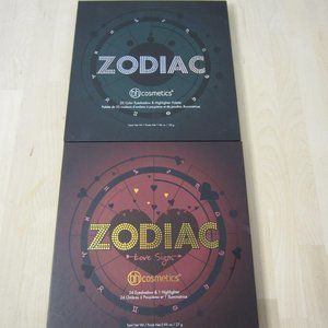 Lot of 2 Zodiac Palettes Original & "Love Signs" Large Size BH Cosmetics
